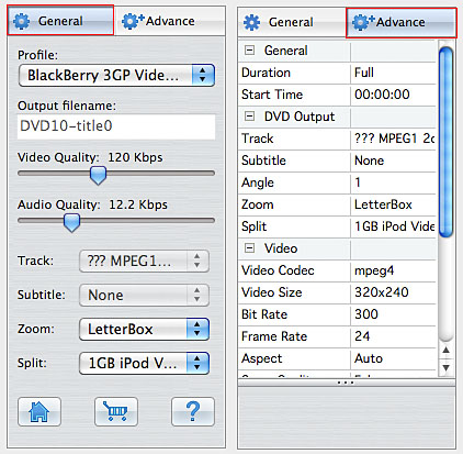iMacsoft DVD to BlackBerry Converter for Mac