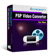 iMacsoft PSP Video Converter for Mac