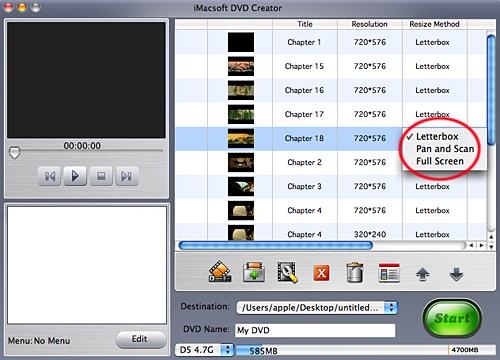 iMacsoft DVD Creator for Mac