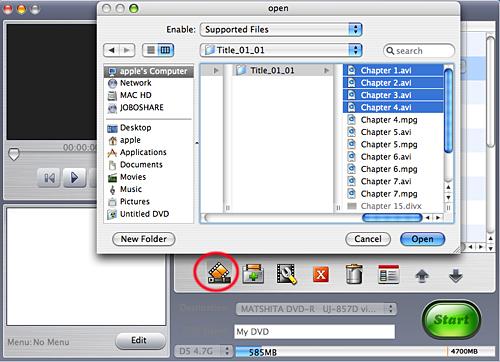 iMacsoft DVD Creator for Mac