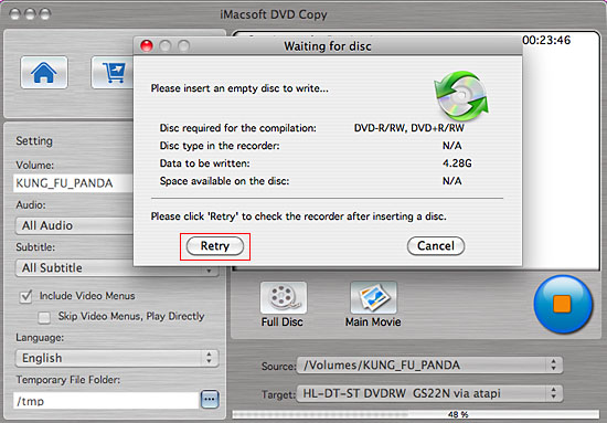 iMacsoft DVD Copy for Mac