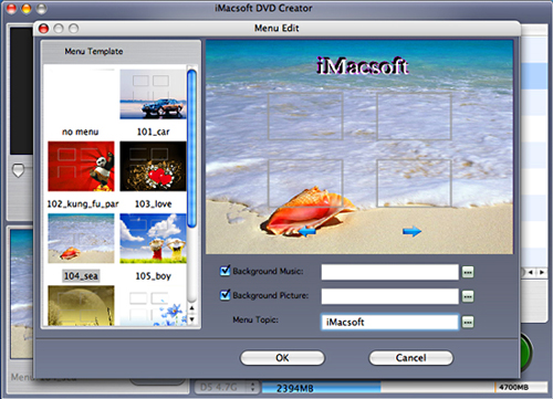 iMacsoft DVD Creator for Mac