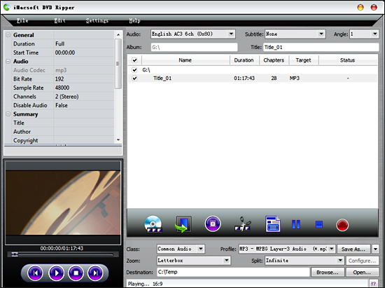 iMacsoft DVD Ripper