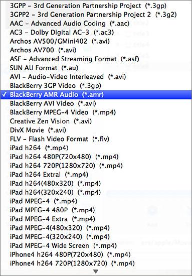 iMacsoft DVD to BlackBerry Converter for Mac