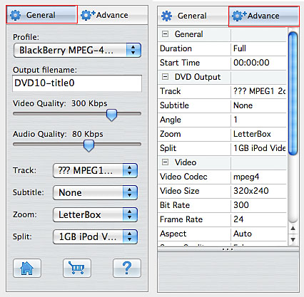 iMacsoft DVD to BlackBerry Converter for Mac