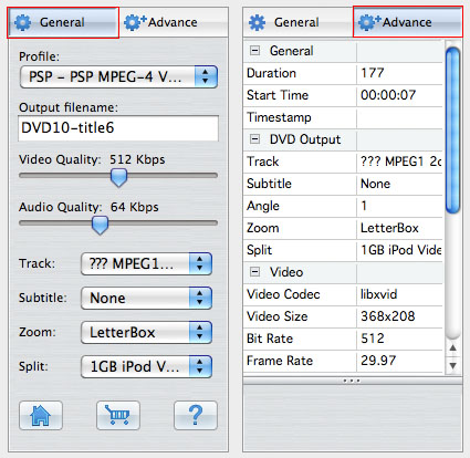 iMacsoft DVD to PSP Converter for Mac