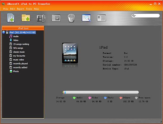 iMacsoft iPad to PC Transfer