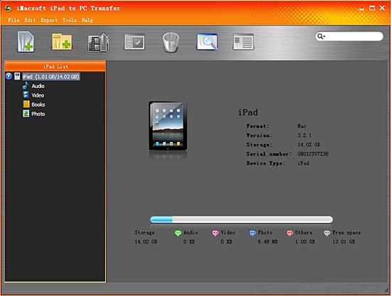 iMacsoft iPad to PC Transfer