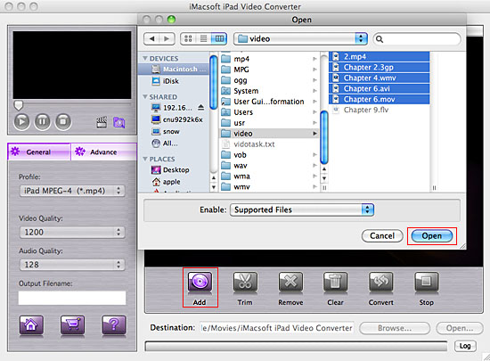 iMacsoft iPad Video Converter for Mac