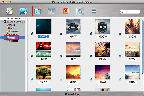 iMacsoft iPhone Photo to Mac Transfer