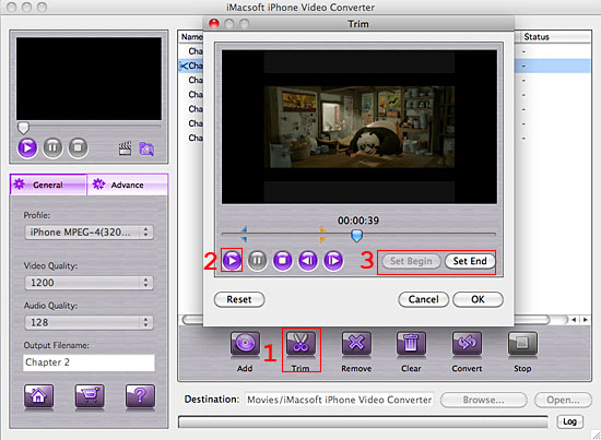 iMacsoft iPhone Video Converter for Mac