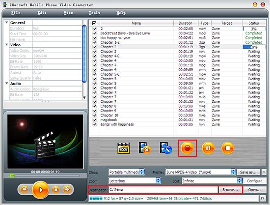 iMacsoft Mobile Phone Video Converter