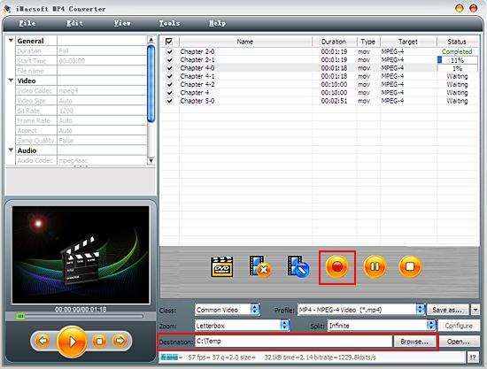 iMacsoft mp4 Converter