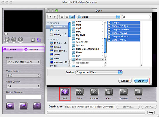 iMacsoft PSP Video Converter for Mac