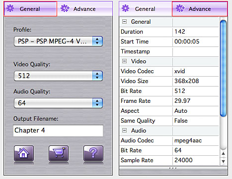 iMacsoft PSP Video Converter for Mac